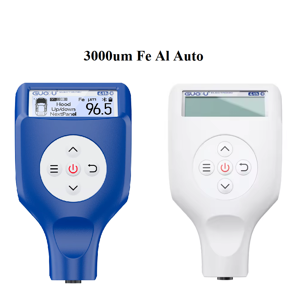 Paint Thickness Gauge - ﻿ 0-3000μm 0.1μm Fe NFe Probe
