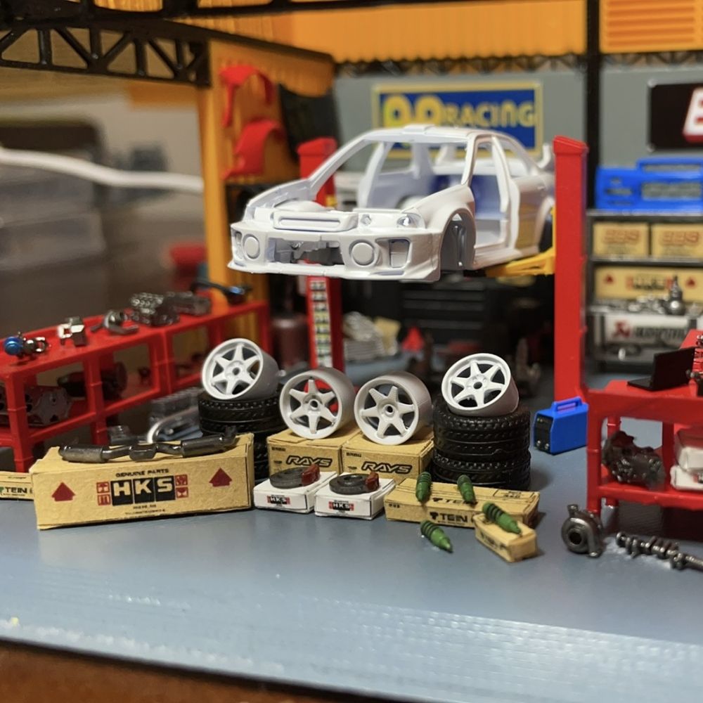 ไดโอรามา 1:64 โมเดลฮับคาลิปเปอ - Auto Repair Shop Japan บทวิจารณ์และราคา