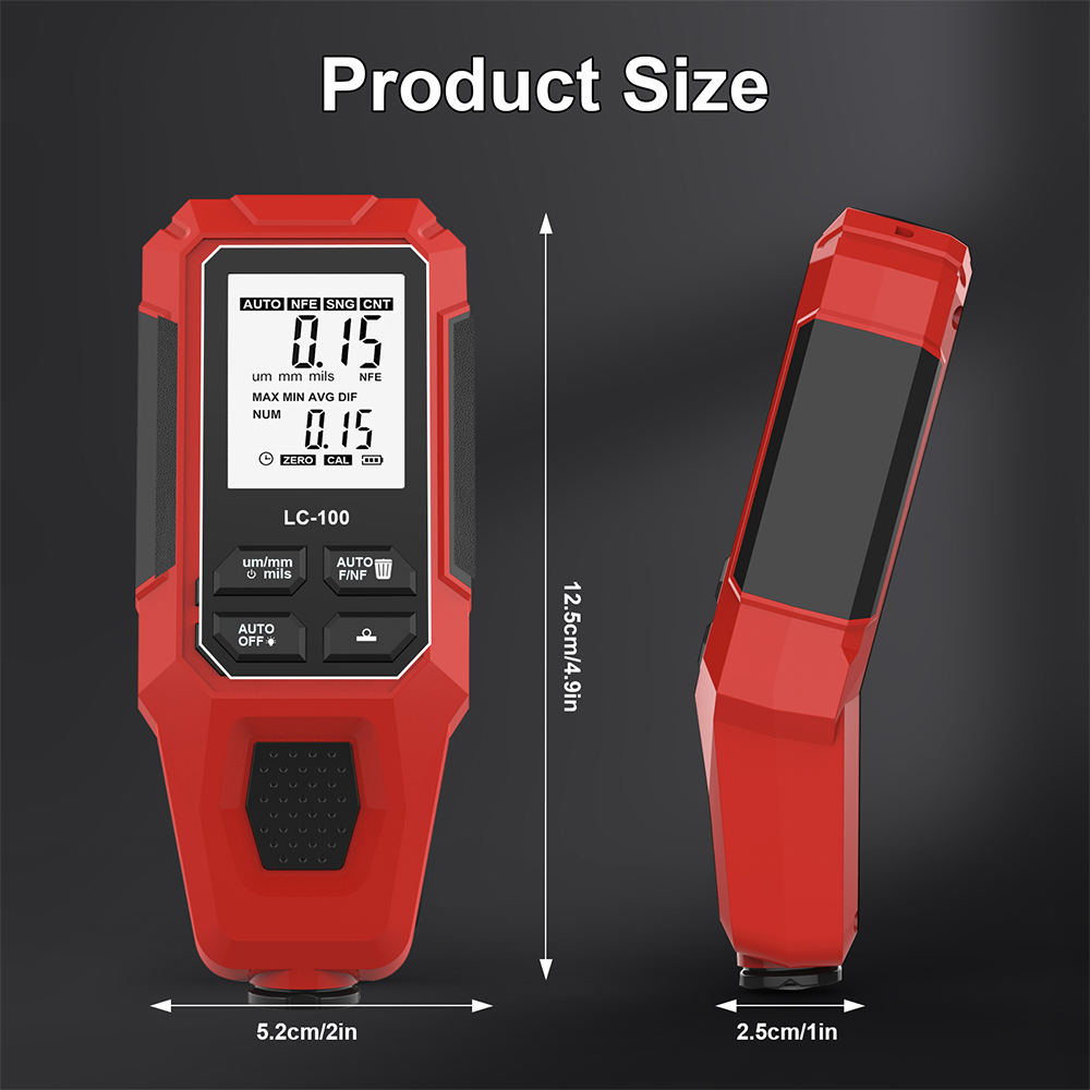เครื่องวัดความหนาสีรถยนต์ 0-20 - Paint Thickness Gauge บทวิจารณ์และราคา