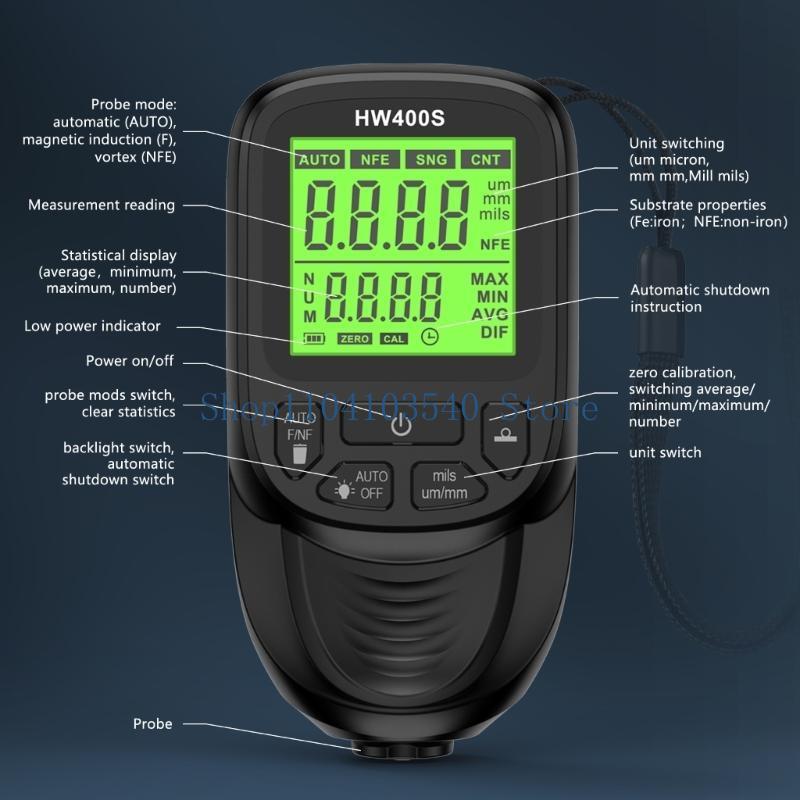 02DC เครื่องวัดความหนาสีแบบดิจ - Paint Thickness Gauge บทวิจารณ์และราคา