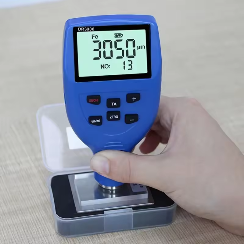    0-3000μm 0.1μm Fe NFe Prob - Paint Thickness Gauge บทวิจารณ์และราคา