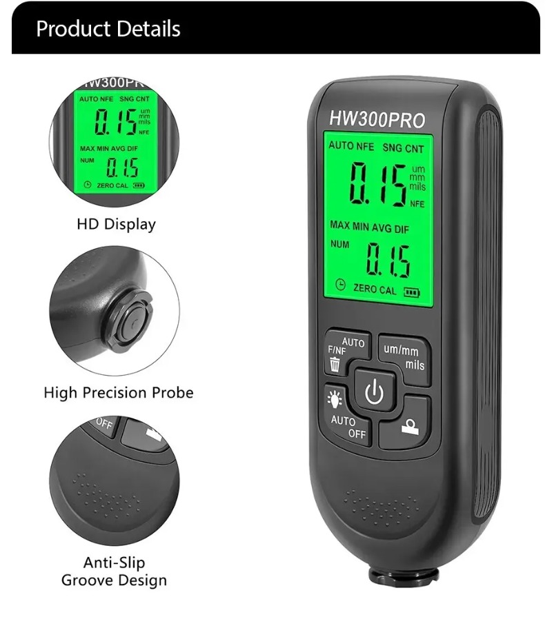 เครื่องวัดความหนาสีรถยนต์อัตโน - Paint Thickness Gauge บทวิจารณ์และราคา