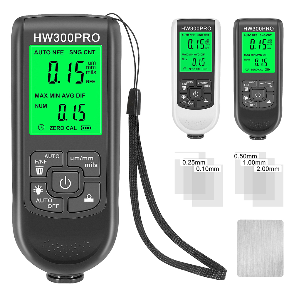 0-2000um ความแม่นยําสูงสีรถเคร - Paint Thickness Gauge บทวิจารณ์และราคา