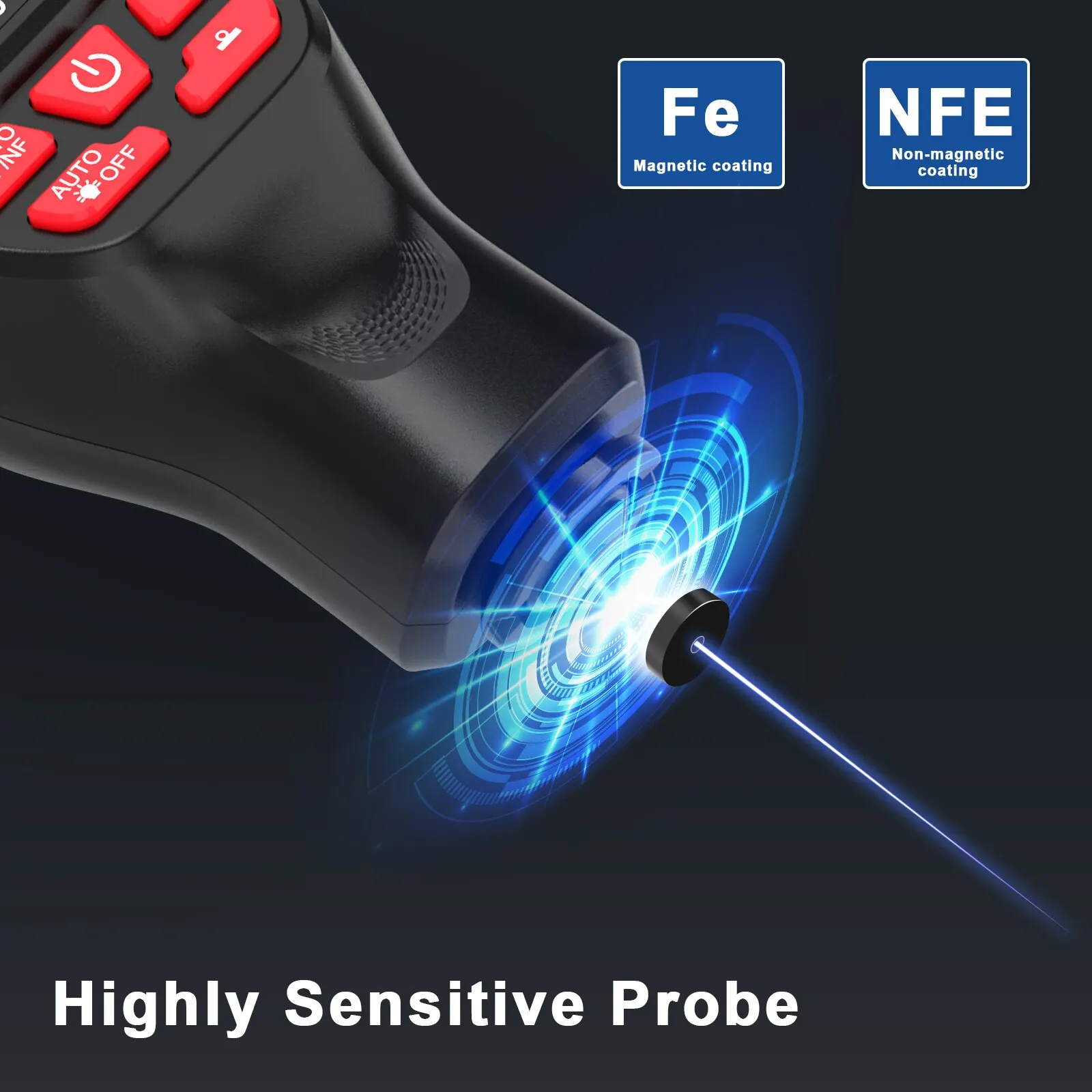 เครื่องวัดความหนาเคลือบ HW300- - Paint Thickness Gauge บทวิจารณ์และราคา