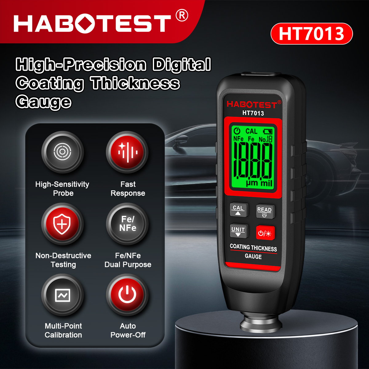 เครื่องวัดความหนาของสารเคลือบ  - Paint Thickness Gauge บทวิจารณ์และราคา