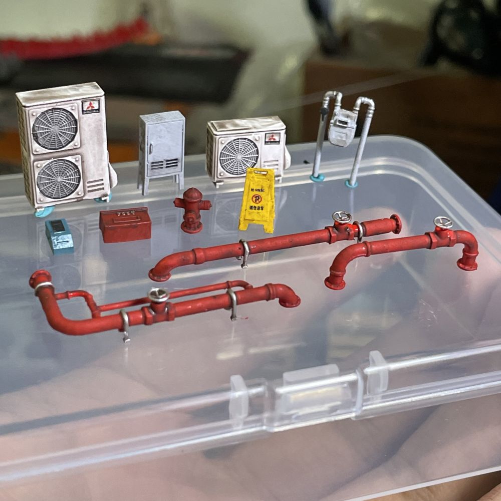 ไดโอรามา 1:64 โมเดลเครื่องปรับ - Auto Repair Shop Japan บทวิจารณ์และราคา