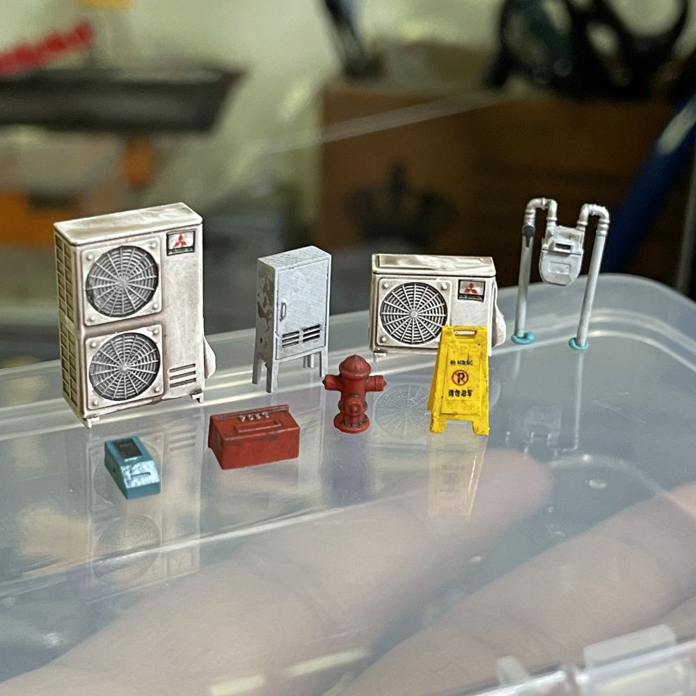 ไดโอรามา 1:64 โมเดลเครื่องปรับ - Auto Repair Shop Japan บทวิจารณ์และราคา
