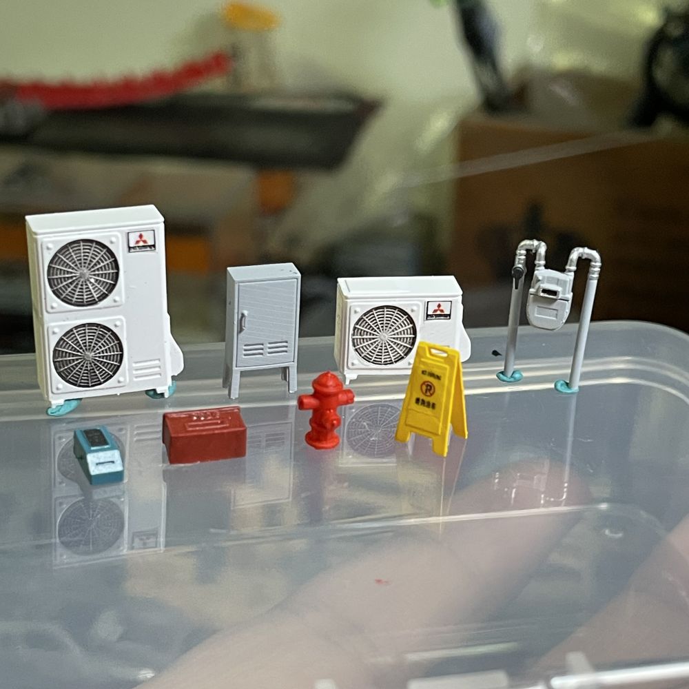 ไดโอรามา 1:64 โมเดลเครื่องปรับ - Auto Repair Shop Japan บทวิจารณ์และราคา