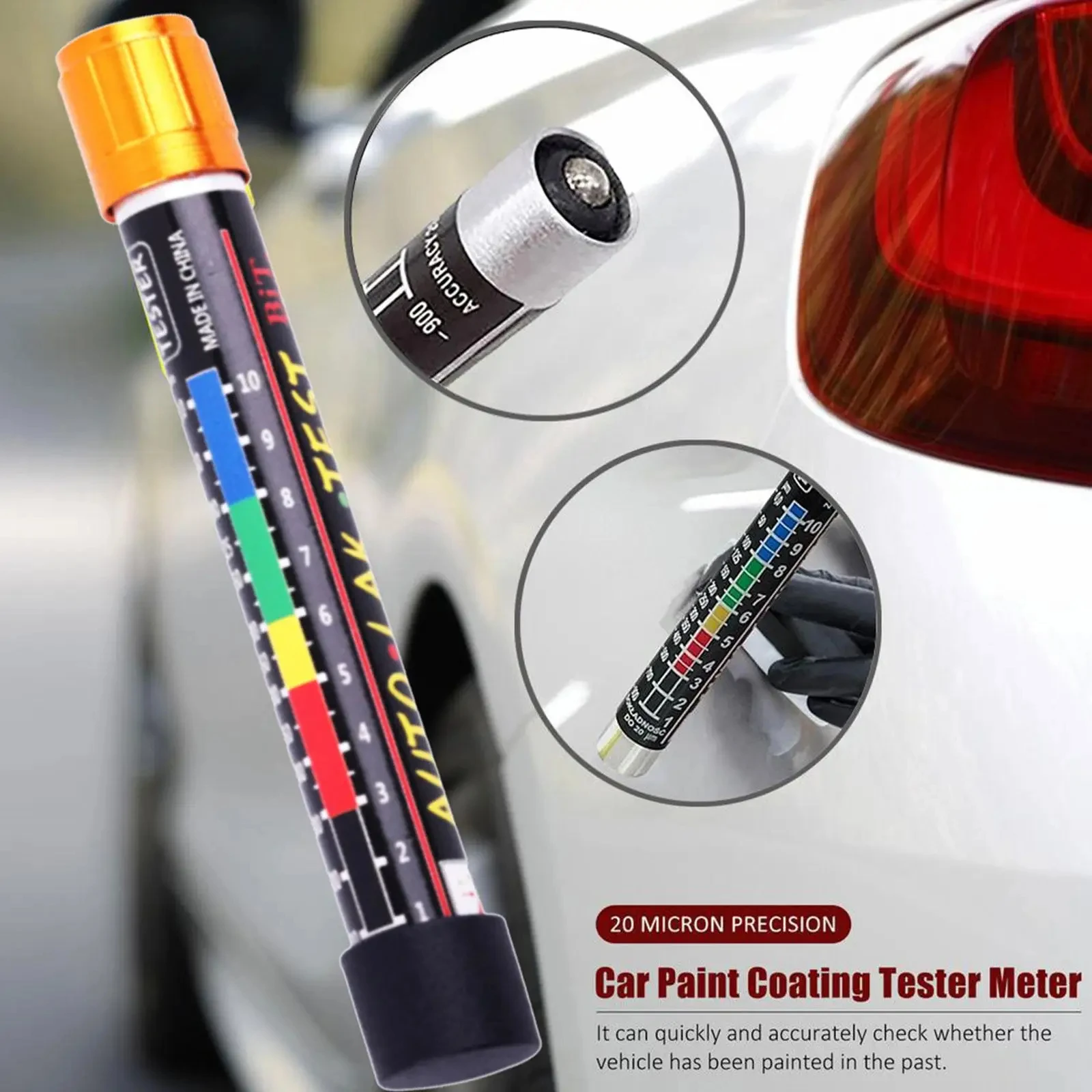 เครื่องวัดความหนาสีรถยนต์ พร้อ - Paint Thickness Gauge บทวิจารณ์และราคา