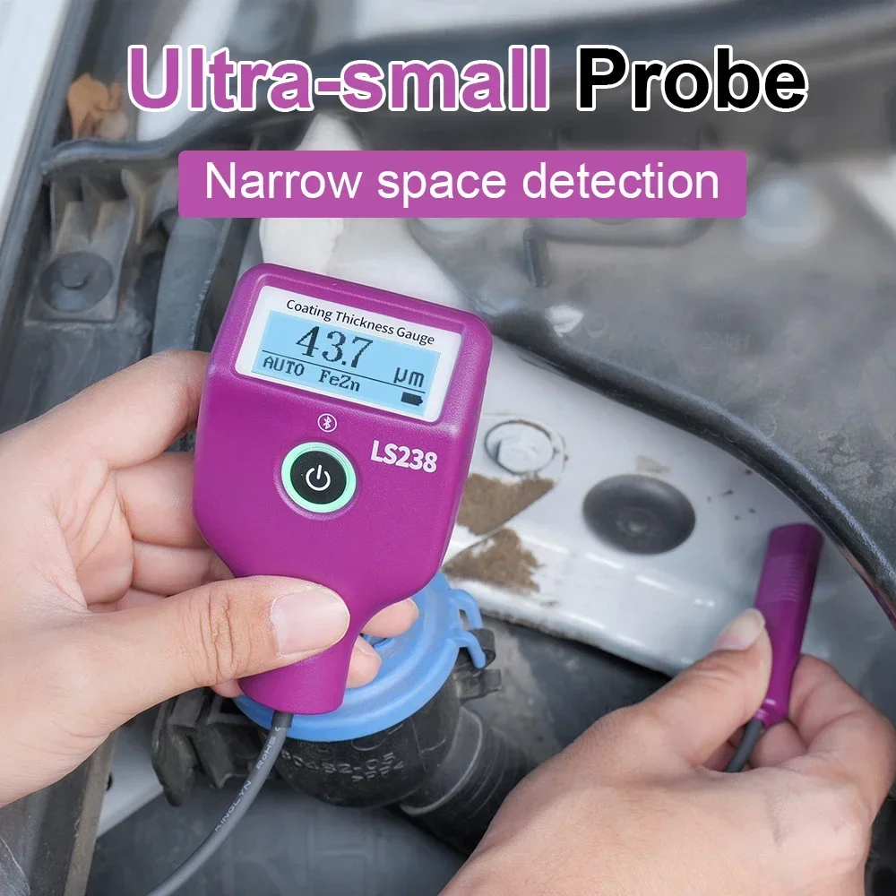 LS238 สีดิจิตอลความหนา 0.0-350 - Paint Thickness Gauge บทวิจารณ์และราคา