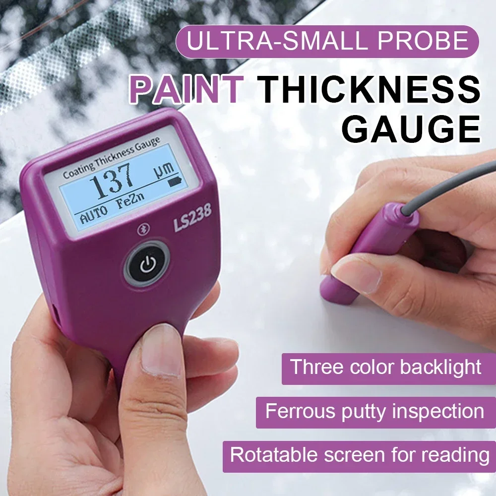 LS238 สีดิจิตอลความหนา 0.0-350 - Paint Thickness Gauge บทวิจารณ์และราคา